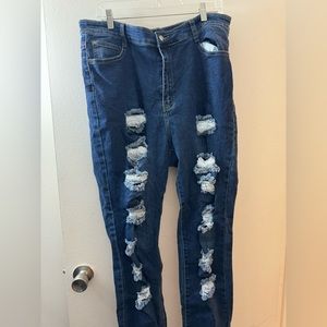 Plus Size Fashion Nova Jeans - Size 2X